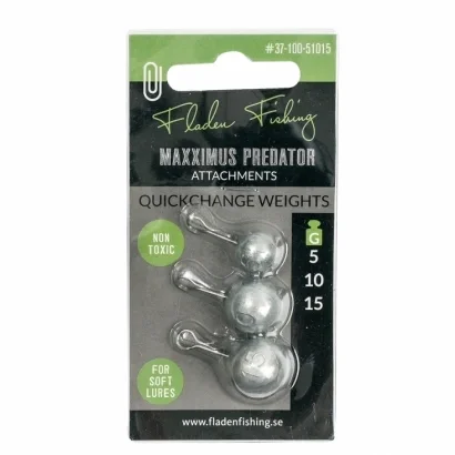 Quickchange weights for soft lures 5-10-15g Beställ idag