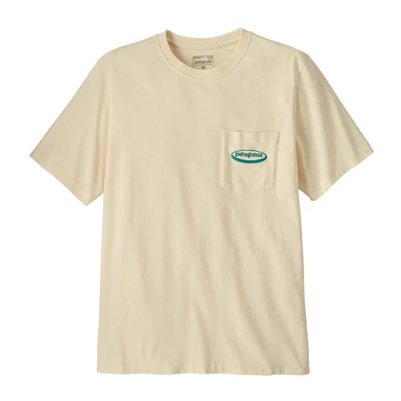 Nedsatt pris Patagonia M's MW '95 Oval Logo Pocket Tee UDNL
