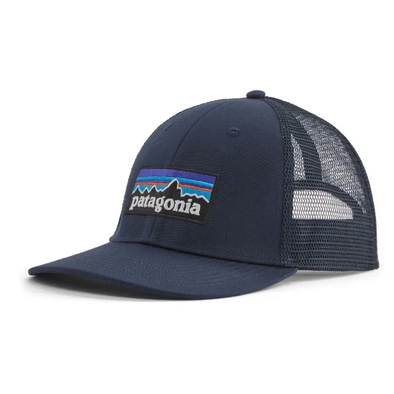 Patagonia P-6 Logo LoPro Trucker Hat New Navy Beställ idag