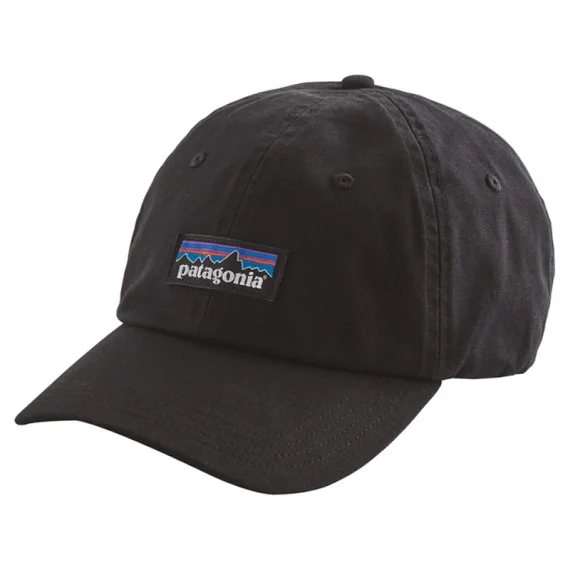 Patagonia P-6 Label Trad Cap Black Handla nu