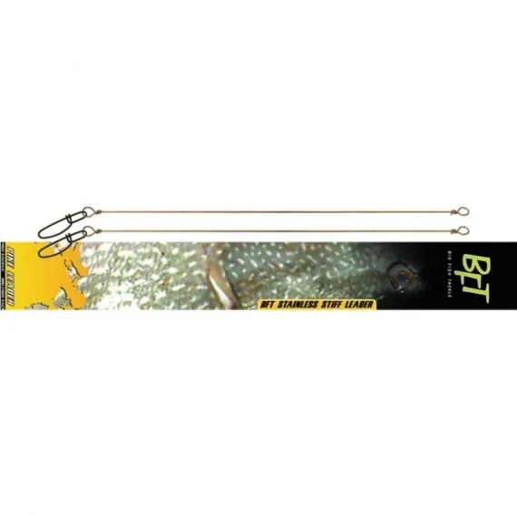 BFT Stiff Jerkbait Leader stainless 12 - 2-pack Endast idag