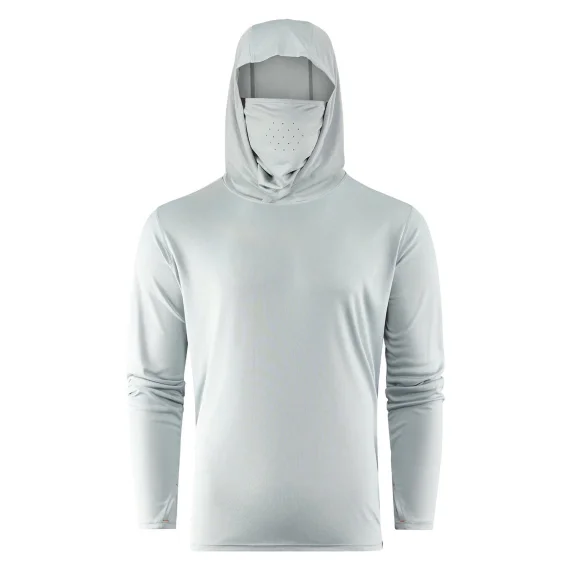 Bästa pris Grundéns Tough Sun Masked Hoodie Iceberg
