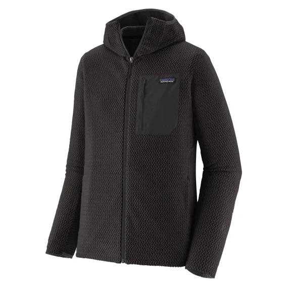 Begränsat antal Patagonia M's R1 Air Full-Zip Hoody Black