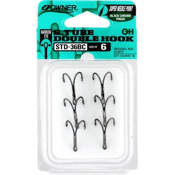 Sänkt pris Owner STDN-36BC Dubbel Tubkrok (6-pack)