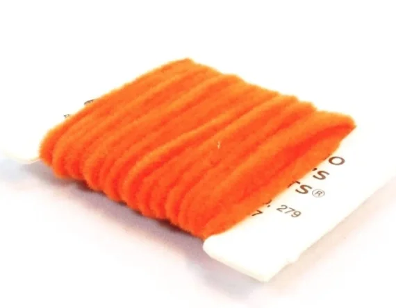 Endast denna vecka Benecchi Floatant Chenille 2mm - Orange