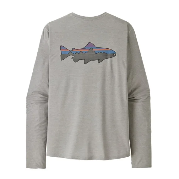 Fynd Patagonia M's L/S Cap Cool Sun Shirt Fitz Roy Trout CGSX