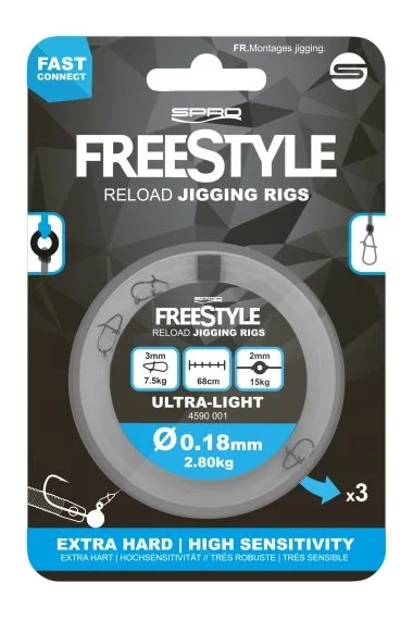 Snabb leverans Freestyle Reload Jig Rig