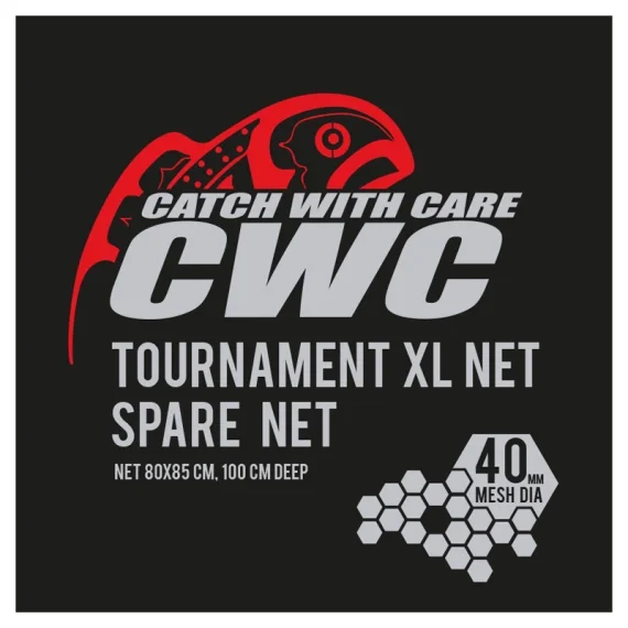 CWC Tournament XL 100cm, D40 Spare Net Begränsad tid