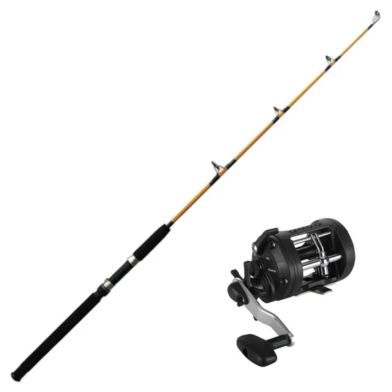 Okuma Classic CLX 300La/Wiggler ismetespö Strong 118,5 cm (rött) Combo Outlet