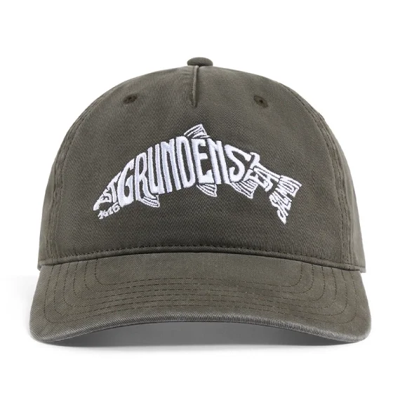 Endast idag Grundéns Eat Your Words RX Trucker Loden Salmon Graphic