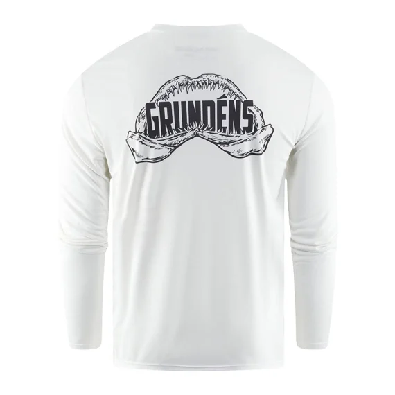 Grundéns Apex Predator LS Tech Tee White Bästa pris