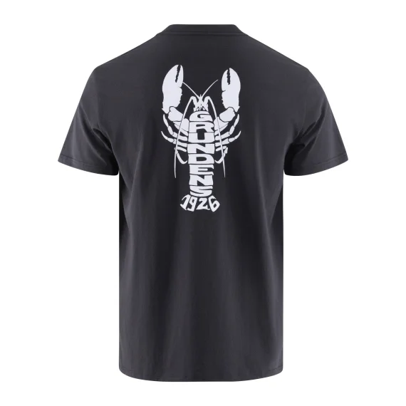 Grundéns Eat Your Words HD Pocket Tee Black Lobster Graphic Säker betalning