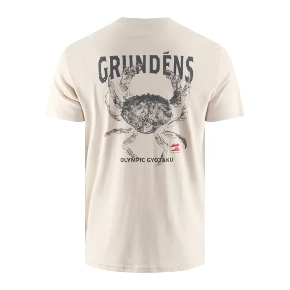 Nyhet Grundéns Gyotaku SS T-Shirt Bone Heather Dungie