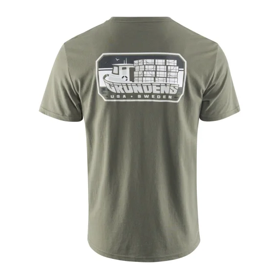 Grundéns Trapper SS T-Shirt Forest Heather Trygg betalning