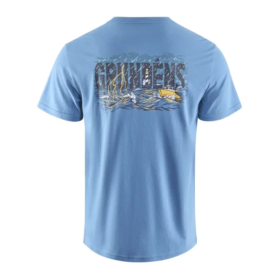 Grundéns Tough Seas SS T-Shirt Captain's Blue Begränsat antal
