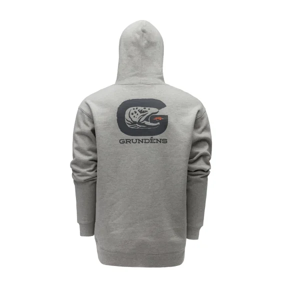 Utförsäljning Grundéns G Trout Hoodie Athletic Heather