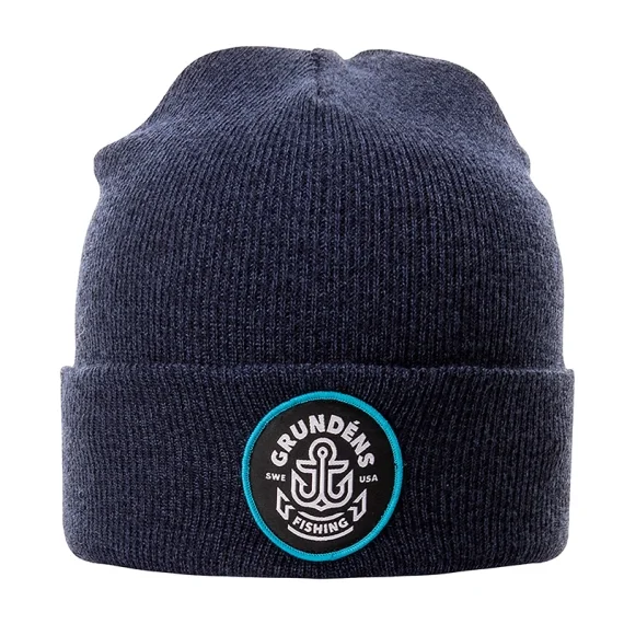 Grundéns Watchhouse Beanie Anchor, Heather Navy Kampanjpris