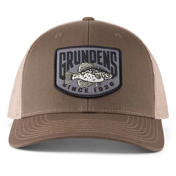 Köp nu Grundéns Crappie Patch Trucker Driftwood/Khaki
