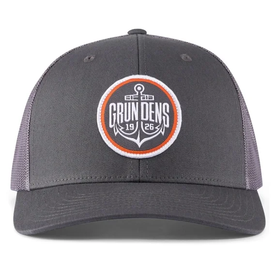 Endast denna vecka Grundéns Logo Anchor Trucker Charcoal