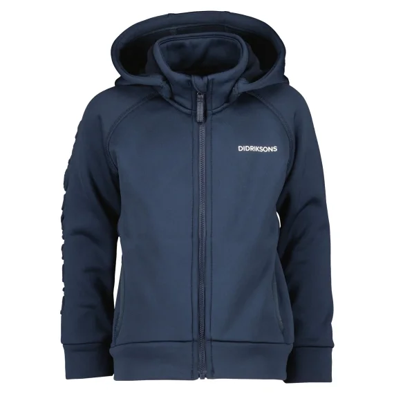 Didriksons Corin Kids Full-Zip Navy Säker betalning