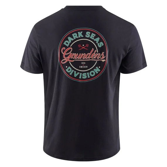 Säker betalning Grundéns Dark Seas X Grundens Instinctive SS T-Shirt Black