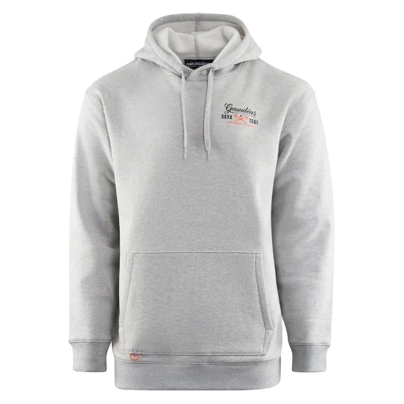 I lager Grundéns Dark Seas X Grundens Portsmith Hoodie Athletic Heather
