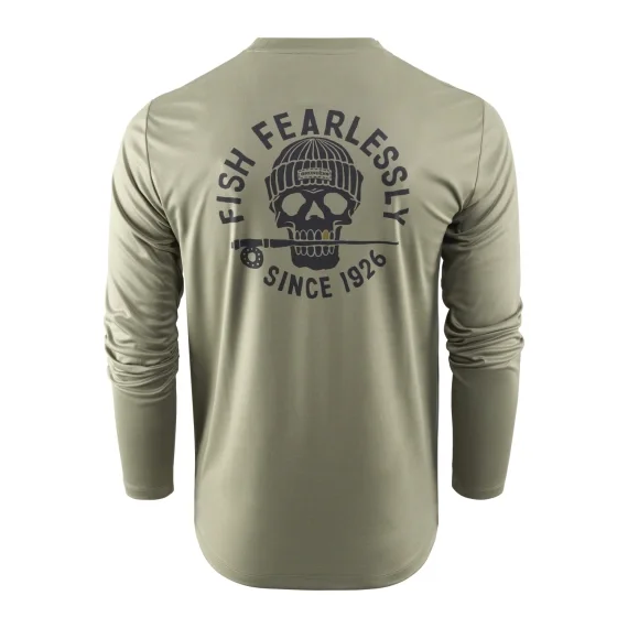 I lager Grundéns DeadStick LS Tech Tee Forest