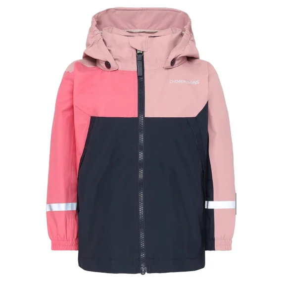 Didriksons Pilvi Kids Jacket Soft Pink Rabatt