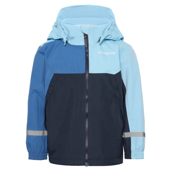 Didriksons Pilvi Kids Jacket Light Sea Blue Erbjudandepris