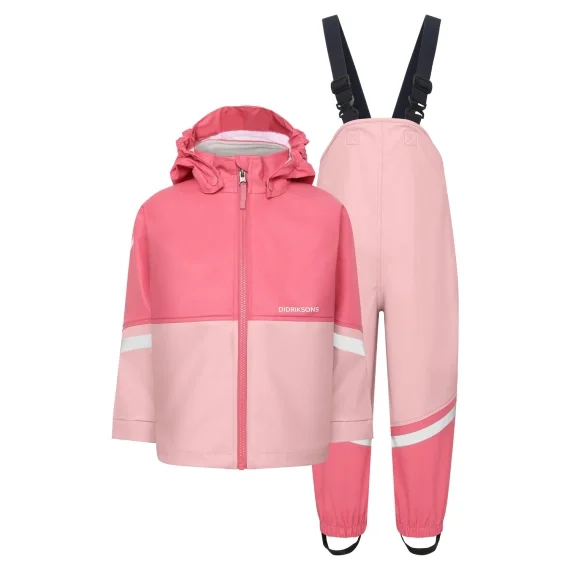 Didriksons Waterman Kids Set Soft Pink Outlet