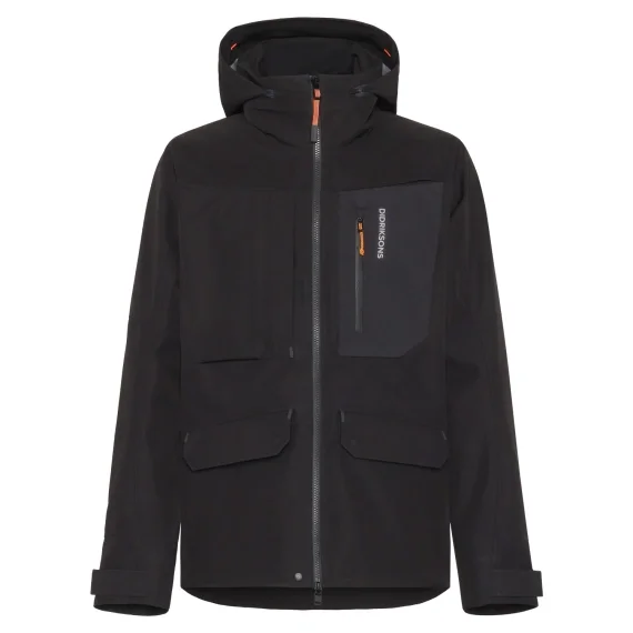 risnedsättning Didriksons Fractus USX Jacket 3 Black