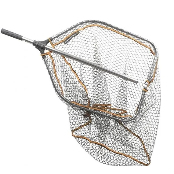 Savage Gear Pro Folding Rubber Mesh Landing Nets Populär