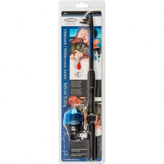 Nyhet Fladen Vildmark Junior Set 165cm 5-20g