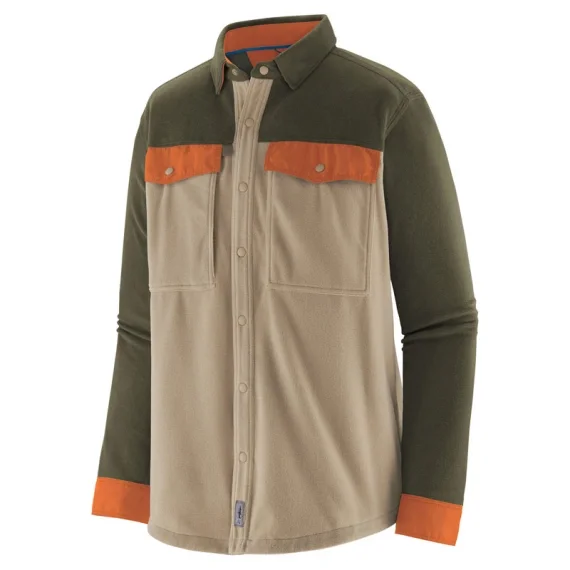 Kampanjpris Patagonia M's L/S Early Rise Snap Shirt Seabird Grey