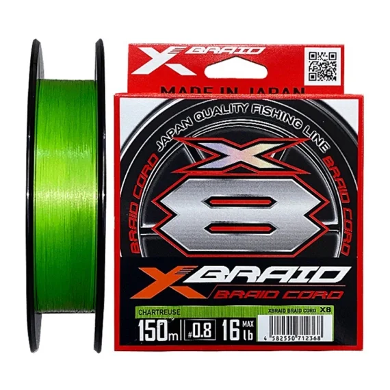 YGK X-Braid X8 Cord I lager