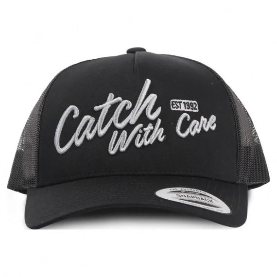 Köp online CWC Snapback Trucker Cap Black Text