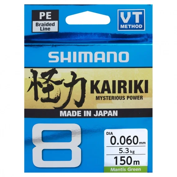 Lägg i varukorgen Shimano Kairiki 8 150m Mantis Green