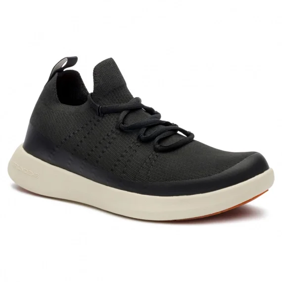 Populär Grundéns Sea Knit Boat Shoe Black