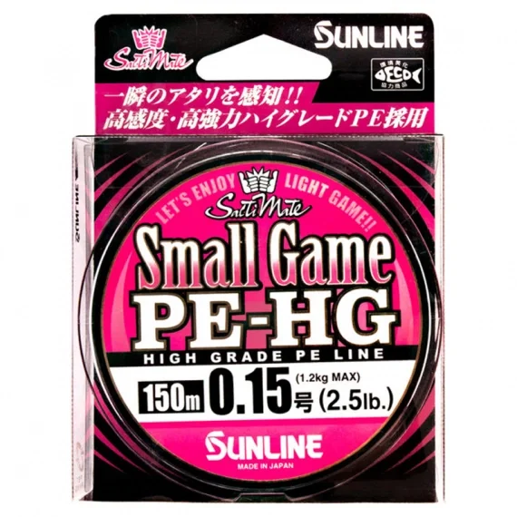 Kampanjpris Sunline Small Game PE HG 150m Pink