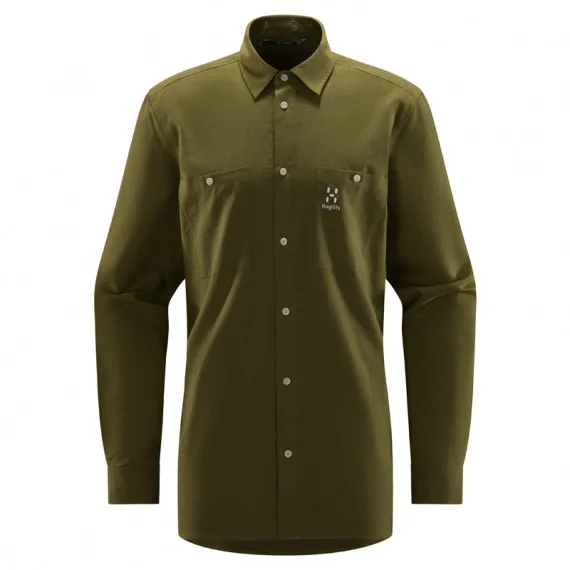 Nyhet Haglöfs Curious Hemp Shirt Men Olive Green