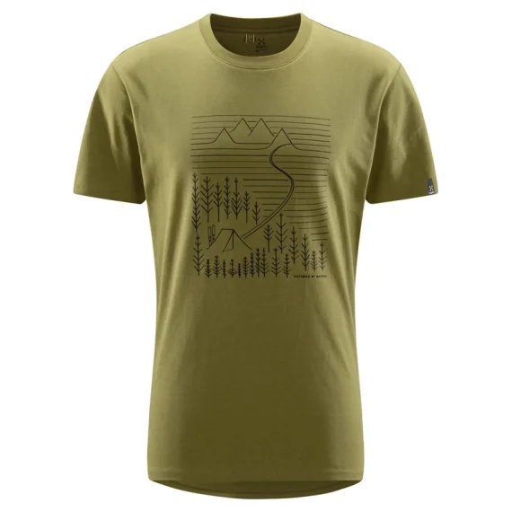 Billigare Haglöfs Camp Tee Men Olive Green