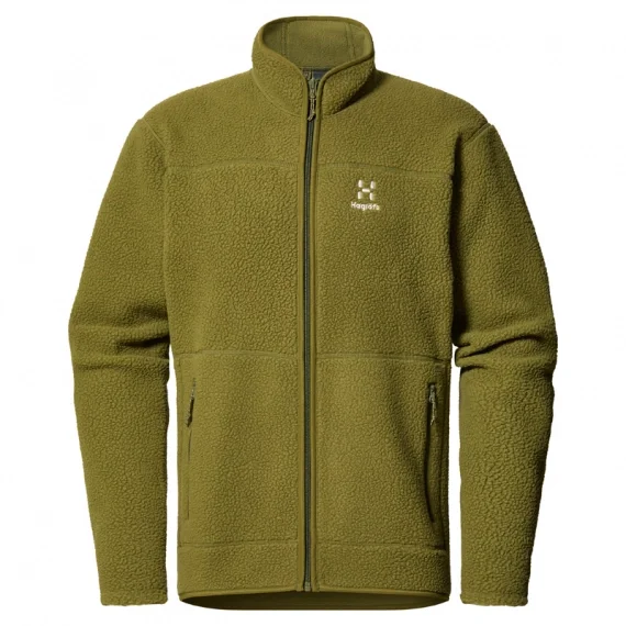 Haglöfs Mossa Pile Jacket Men Olive Green Trygg betalning