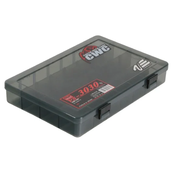 Meiho Betesbox, Justerbara Fack, 286x205x50mm - Black risnedsättning