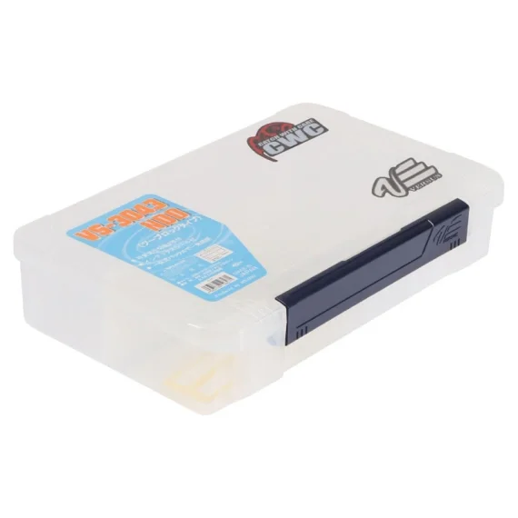 Premium Meiho Betesbox, Justerbara Fack, 356x230x82mm - Clear