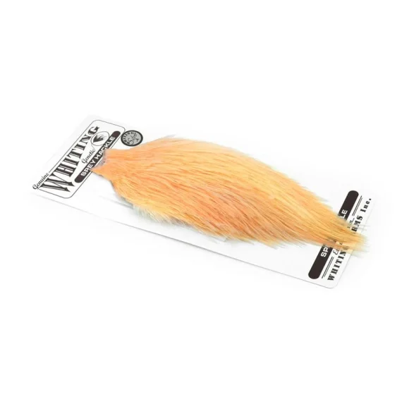 Whiting Spey Hackle Cape Silver - Salmon Pink Säker betalning