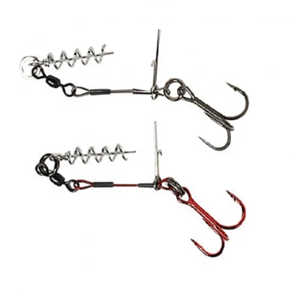 Savage Gear Carbon49 Corkscrew Stinger (1 x treble) 2-pack Endast denna vecka