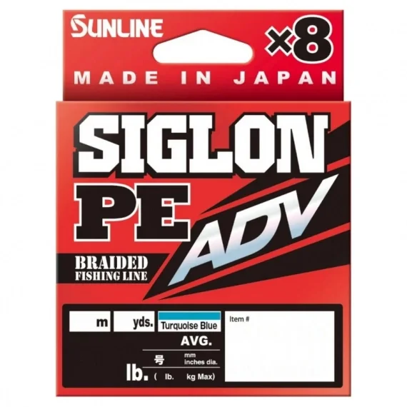 Sunline Siglon PE ADV (x8) 150m Turquoise Blue Endast denna vecka