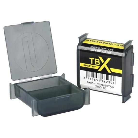 Snabb frakt Spro Tackle Box Range Inner Tray - 4,5x5,5x1,7cm