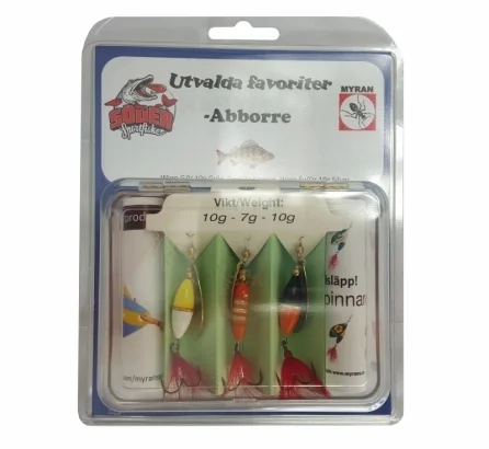 Myran Utvalda Favoriter Abborre 3-Pack Begränsad tid