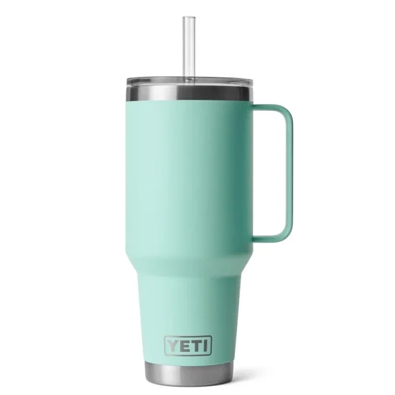 Yeti Rambler 42 Oz Straw Mug - Seafoam Trygg betalning